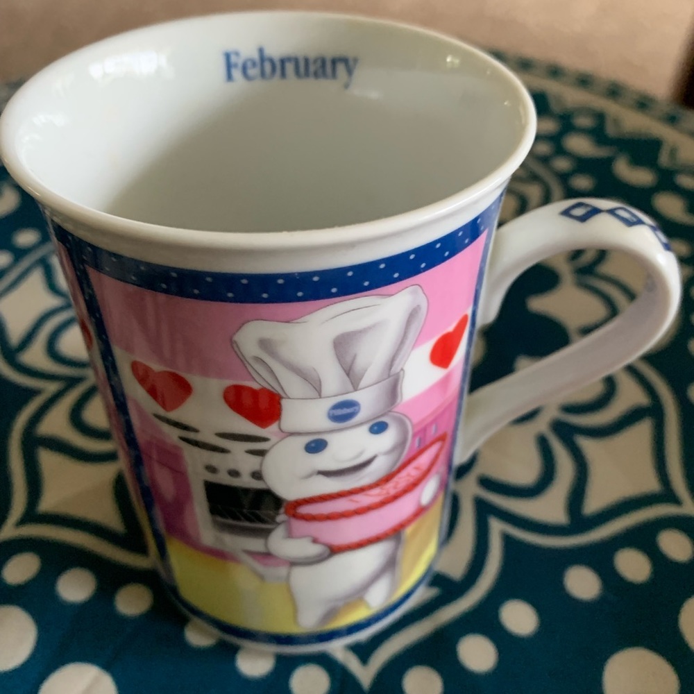 Precious moments collectible coffee cup February be my valentine